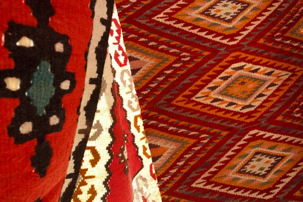 Hand made rug — Stock Photo, Image