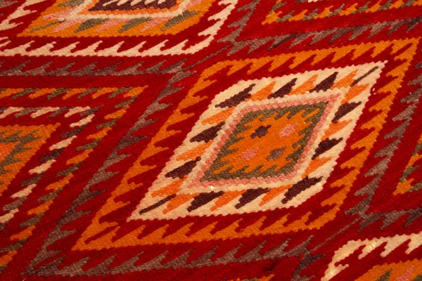 Hand made rug — Stock Photo, Image