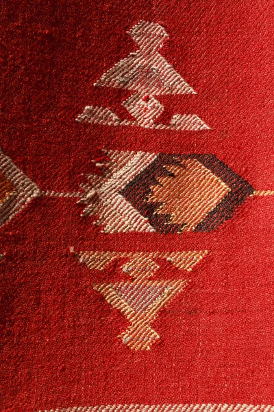 Hand made rug — Stock Photo, Image