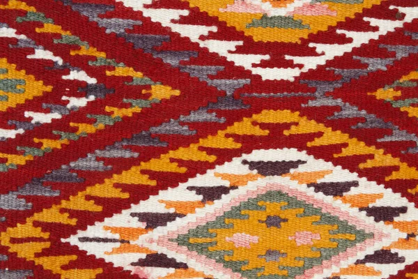 Hand made rug — Stock Photo, Image