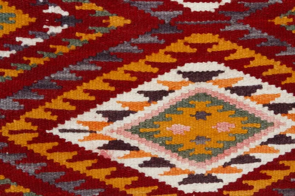 Hand made rug — Stock Photo, Image