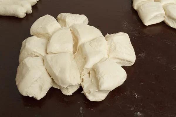 Produzione di prodotti da forno in panetteria — Foto Stock