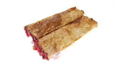 İzole üzerinde beyaz arka plan üzerinde fotoğrafı ekmek yapım ürünleri