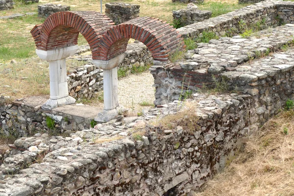 Ancient city of Heraclea, Bitola — Stock fotografie