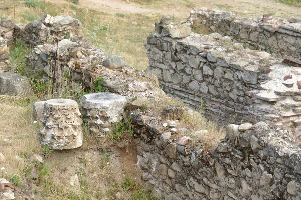 Древний город Ираклия, Битола — стоковое фото