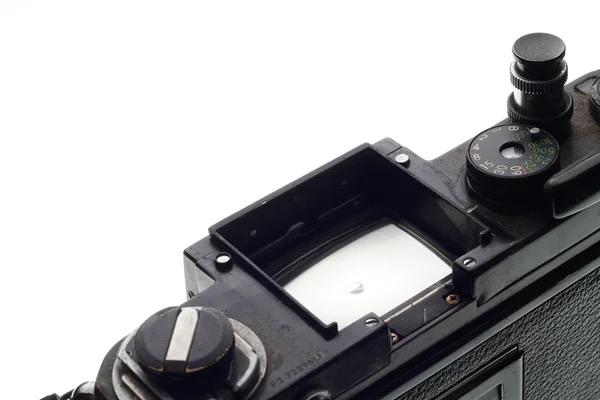 Часть старой грязной фотокамеры — стоковое фото
