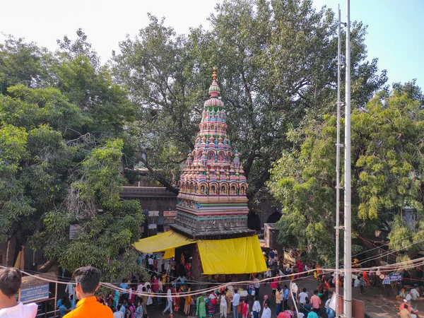 Tuljapur India Diciembre 2019 Vista Interior Del Templo Sagrado Popular —  Fotos de Stock