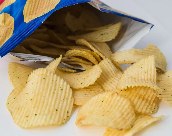 Potato chips Royalty Free Stock Images