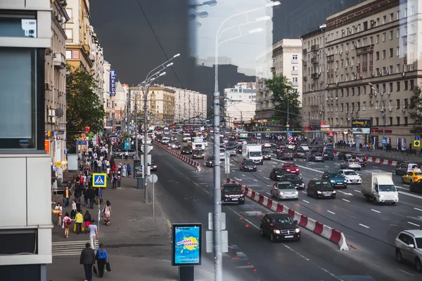 Straat megapolis — Stockfoto