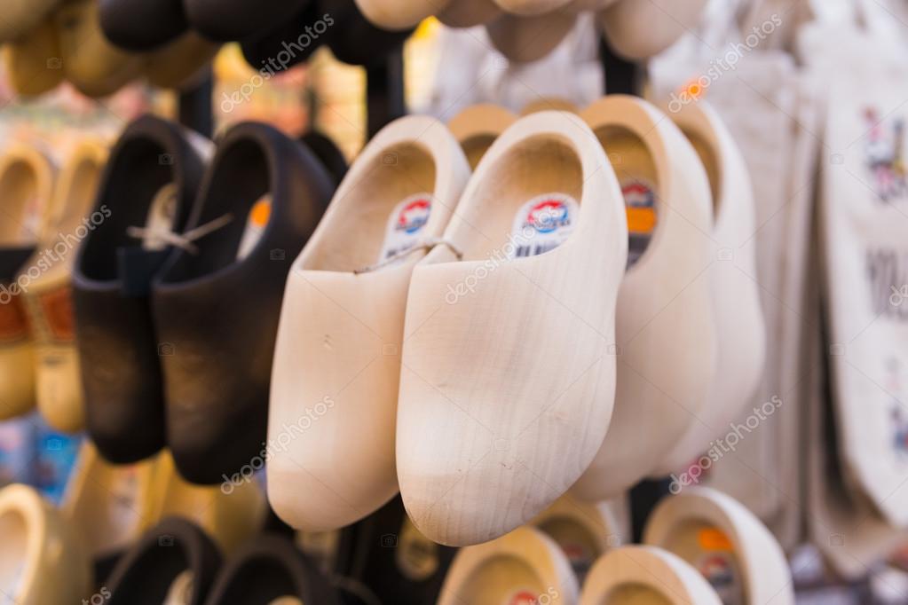 vintage wooden clogs