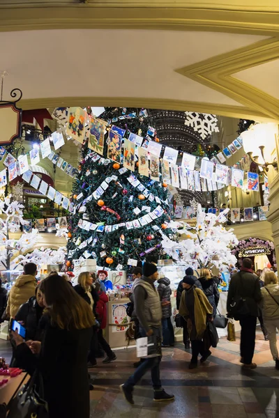 Plaza Roja Navidad en Moscú — Foto de Stock