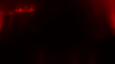 Kırmızı yanıp sönen Led ışık, aşırı yakın çekim