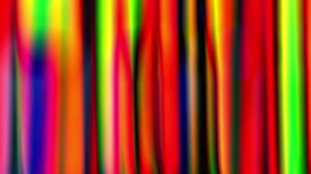 Rozmazané Abstraktní Barevná Světla Pohybující Rytmicky — Stock video