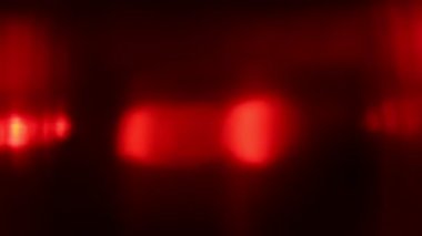 Yanıp sönen kırmızı Led ışık geceleri