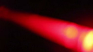 Hızlı fütüristik Led parlayan ışıklar yanıp sönüyor