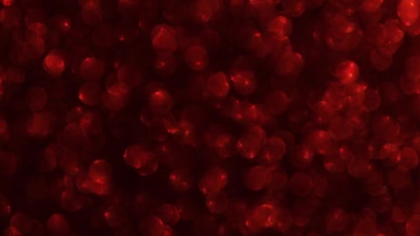 Абстрактный Глянцевый Видеофон Красный Блеск Фона Блестящей Текстурой Рубин Мерцающий — стоковое видео