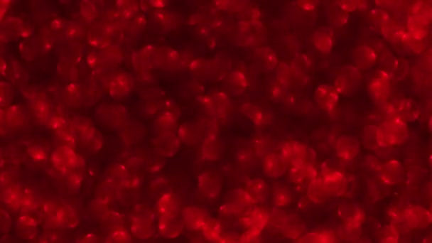 Astratto Lucido Scintillio Sfondo Video Sfondo Rosso Glitter Con Texture — Video Stock