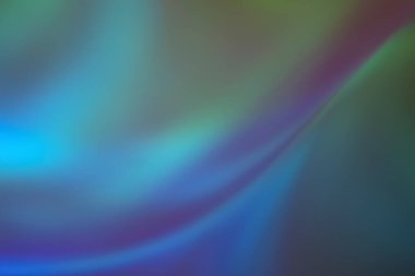 Soyut mavi ve turkuaz bulanık ışık arkaplanı modelleme için. Moda yaratıcı kumaş eğilimli arkaplan.