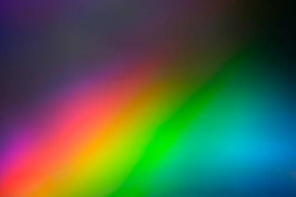 Wazig Heldere Diagonale Regenboog Licht Breking Overlay Effect Voor Mockups — Stockfoto