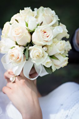 Beyaz gül düğün 