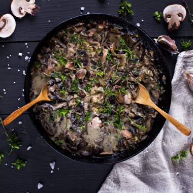 Kavrulmuş petrol mantar