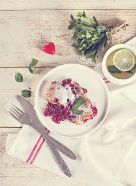 Baharat ile taze mantar