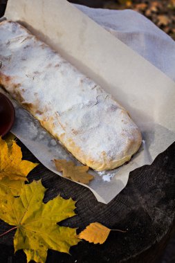 Meyveli turta elmalı, kabak