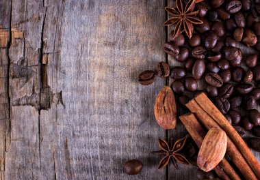 kahve çekirdekleri ile baharat