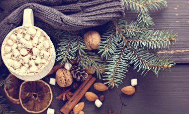 Kakao, kahve marshmelou