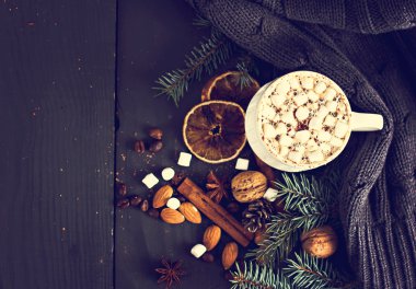 Kakao, kahve marshmelou