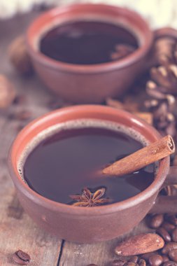 Kahve, Noel natürmort.