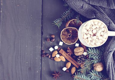 Kakao, kahve marshmelou