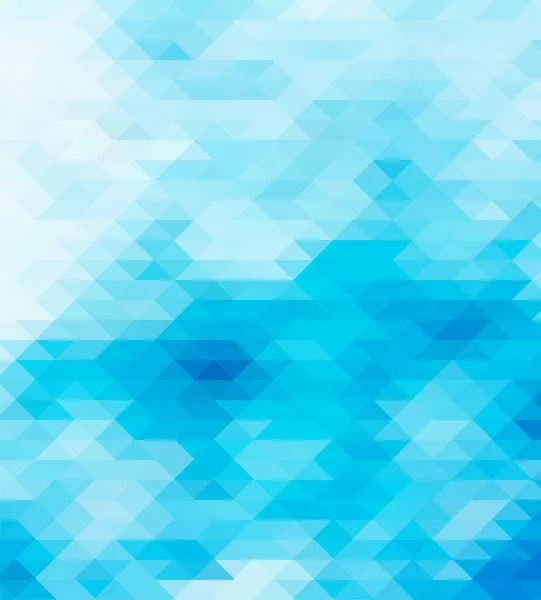 blue abstract geometric background.  Blue Grid Mosaic Background