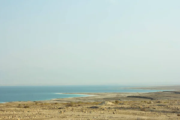 Playa Mar Muerto Mar Muerto Israel Costa Mar Muerto Amanecer — Foto de Stock