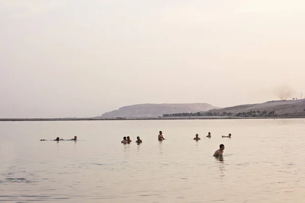 Mar Muerto Israel 2019 Playa Mar Muerto Mar Muerto Israel — Foto de Stock