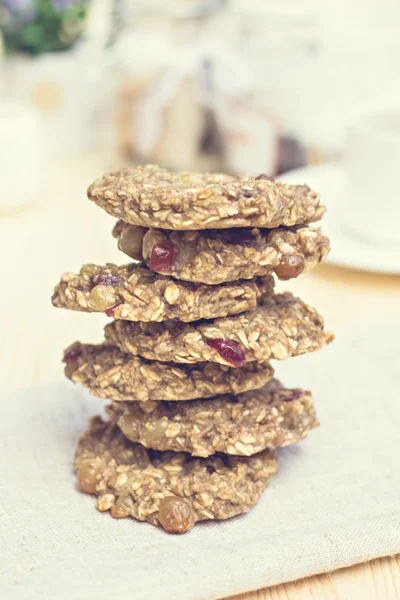 Homemade Oatmeal cookie diet — Stock Photo, Image