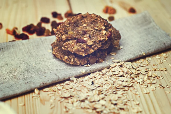 Homemade Oatmeal cookie diet — Stock Photo, Image