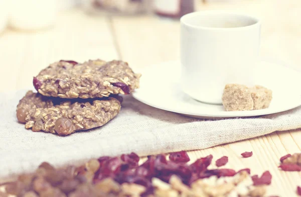 Hemgjorda havremjöl cookie diet — Stockfoto