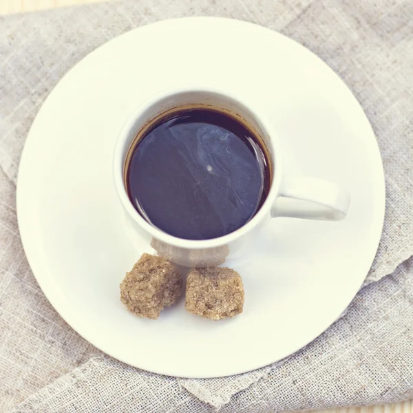 Eine Tasse Kaffee "Espresso" — Stockfoto