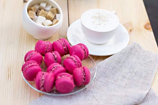 Makarons franceses tradicionales — Foto de Stock