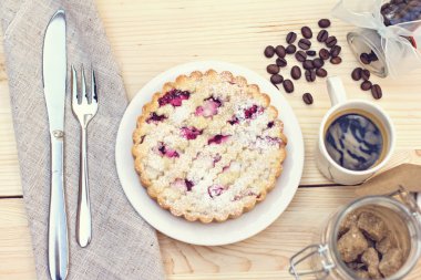 Kahve o ile ev yapımı pasta