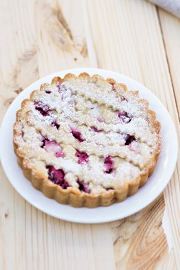 Kahve ile ev yapımı pasta