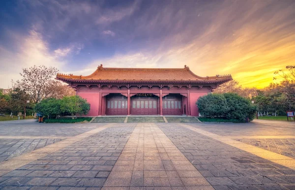 Sunset at the Imperial Palace of Ming Dynasty — Stock Photo, Image