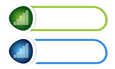Vektör düğmesi için metin ve diyagramı
