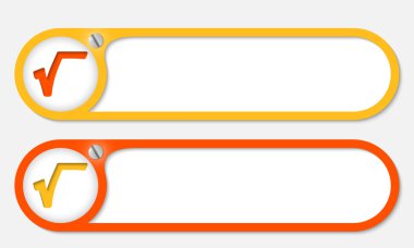 vida ve sayı tabanı sembolü ile vektör düğmeleri