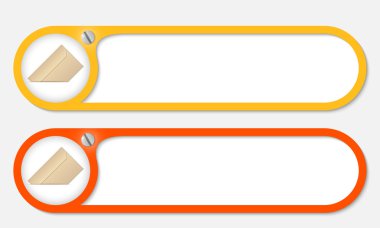 Vidalı ve zarf vektör düğmeleri