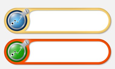 Vidalı ve grafik vektör düğmeleri