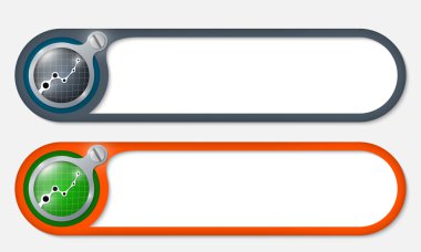 Vidalı ve grafik vektör düğmeleri