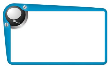 vektör kutusu aksanlı konuşma balonu