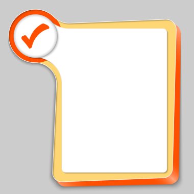 herhangi bir metin ve onay kutusu için sarı kutu